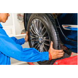 oficina para trocar pneu de carro Vila Vitória